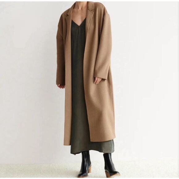 Jenni Kayne Cashmere Overcoat in Camel - Picture 1 of 10